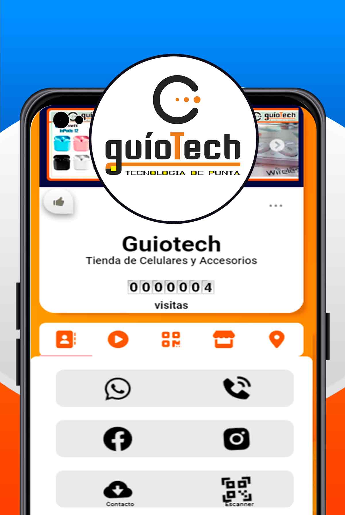 Guitech - Tarjeta Digital RCM